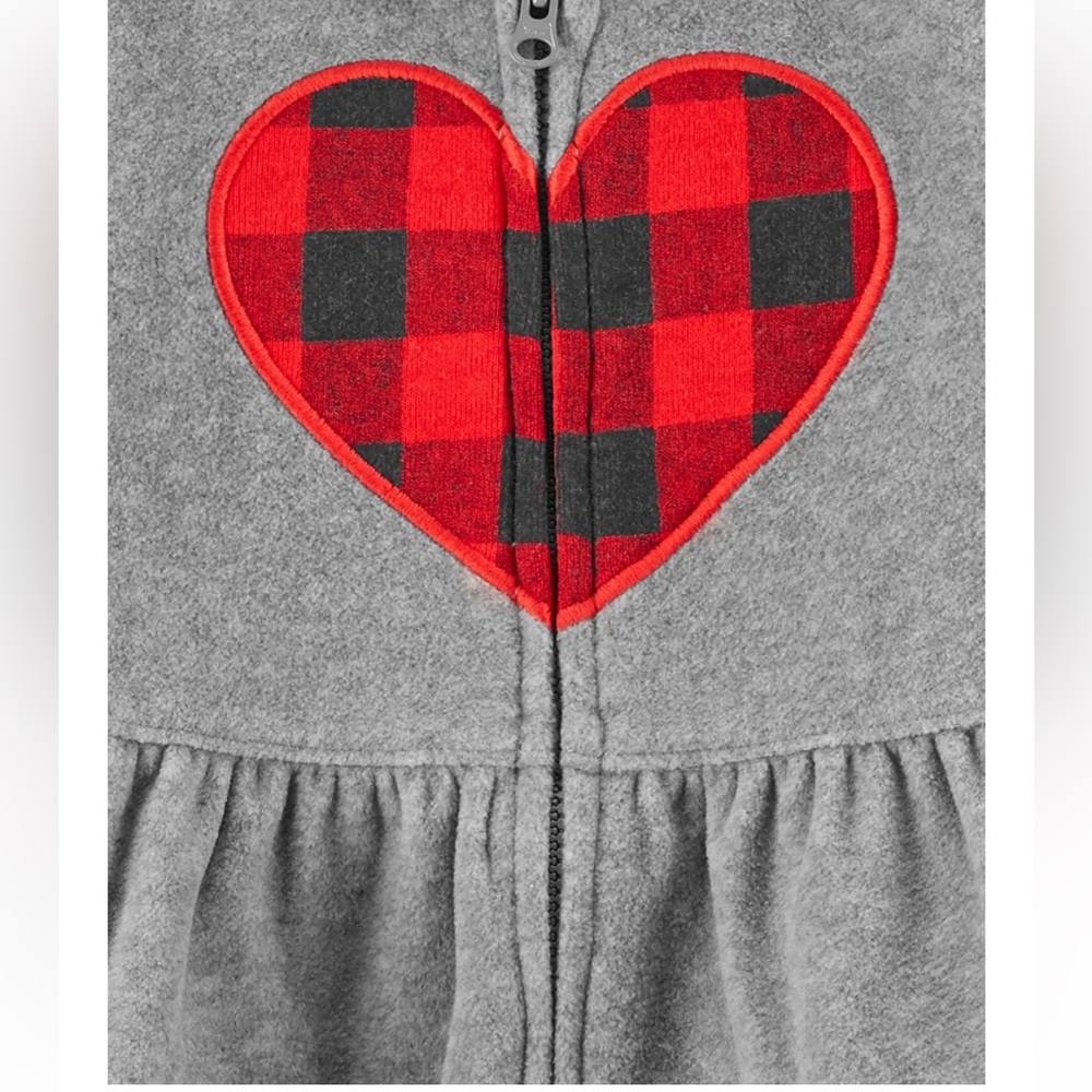 Carter's Baby Girl’s 3-Piece Fleece Cardigan Set - Picture 3 of 3